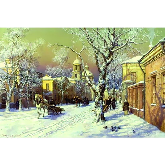 AB Diamond Painting - Full Round - landscape (60*40CM)