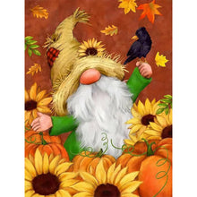 Load image into Gallery viewer, 2pcs Diamond Painting Set - pumpkin gnome (30*40CM)
