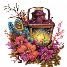 Load image into Gallery viewer, Diamond Painting - Partial Special Shaped - lights on flowers (30*30CM)
