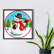 Load image into Gallery viewer, AB Diamond Painting - Full Square - christmas snowman (30*30CM)
