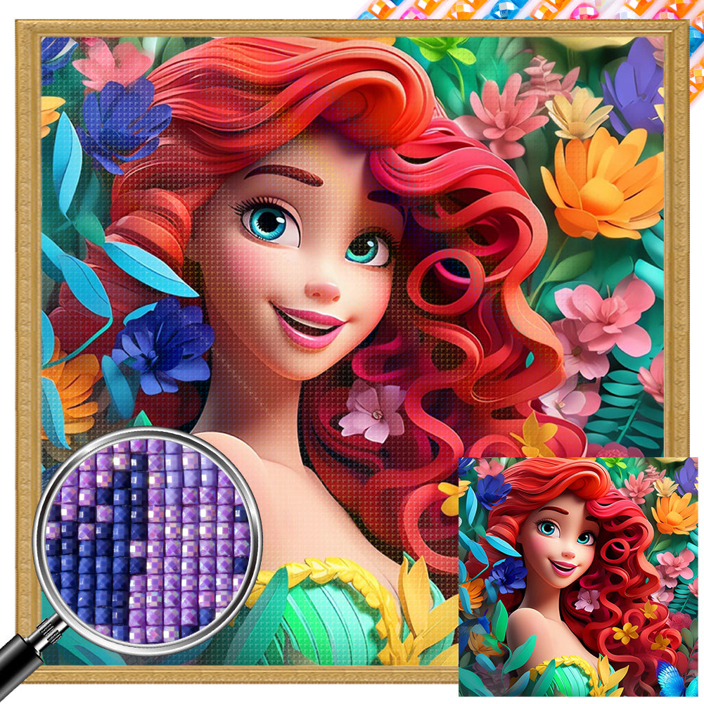 AB Diamond Painting - Full Square - mermaid princess (40*40CM)