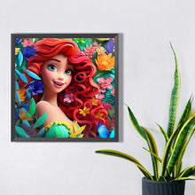 Load image into Gallery viewer, AB Diamond Painting - Full Square - mermaid princess (40*40CM)
