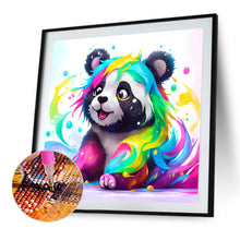 Load image into Gallery viewer, AB Diamond Painting - Full Square - colorful panda (40*40CM)
