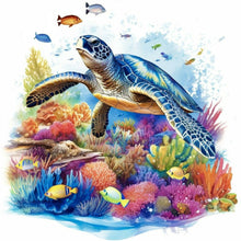 Load image into Gallery viewer, Diamond Painting - Full Round - The underwater world (30*30CM)
