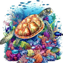 Load image into Gallery viewer, Diamond Painting - Full Round - The underwater world (30*30CM)
