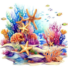 Load image into Gallery viewer, Diamond Painting - Full Round - The underwater world (30*30CM)
