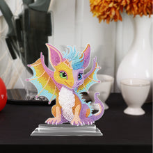Load image into Gallery viewer, DIY Crystal Diamond Ornament Art Craft Point Drilling Ornament Acrylic Kids Gift
