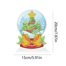 Load image into Gallery viewer, DIY Crystal Diamond Ornament Acrylic Snowball Diamond Mosaic Ornaments Kids Gift
