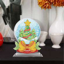 Load image into Gallery viewer, DIY Crystal Diamond Ornament Acrylic Snowball Diamond Mosaic Ornaments Kids Gift
