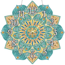 Load image into Gallery viewer, 5D DIY Crystal Diamond Clock Handmade Mandala Gifts &amp; Souvenirs (#2)
