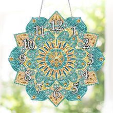 Load image into Gallery viewer, 5D DIY Crystal Diamond Clock Handmade Mandala Gifts &amp; Souvenirs (#2)
