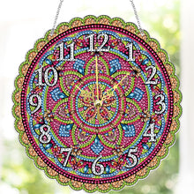 Load image into Gallery viewer, 5D DIY Crystal Diamond Clock Handmade Mandala Gifts &amp; Souvenirs(#6)
