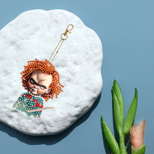 Load image into Gallery viewer, Diamond Full Drill Diamond Keyring 5PCS DIY Keychain Double Sided (#3)
