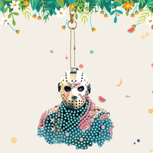 Load image into Gallery viewer, Diamond Full Drill Diamond Keyring 5PCS DIY Keychain Double Sided (#4)
