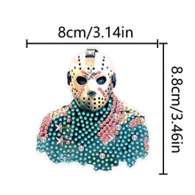 Load image into Gallery viewer, Diamond Full Drill Diamond Keyring 5PCS DIY Keychain Double Sided (#4)
