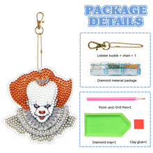 Load image into Gallery viewer, Diamond Full Drill Diamond Keyring 5PCS DIY Keychain Double Sided (#6)
