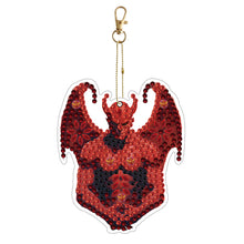 Load image into Gallery viewer, Diamond Full Drill Diamond Keyring 5PCS DIY Keychain Double Sided (#8)
