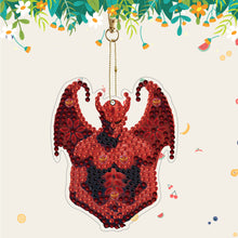 Load image into Gallery viewer, Diamond Full Drill Diamond Keyring 5PCS DIY Keychain Double Sided (#8)
