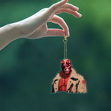 Load image into Gallery viewer, Diamond Full Drill Diamond Keyring 5PCS DIY Keychain Double Sided (#9)
