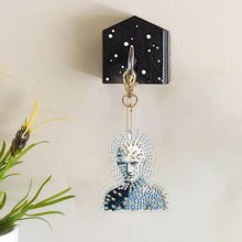 Load image into Gallery viewer, Diamond Full Drill Diamond Keyring 5PCS DIY Keychain Double Sided (#11)
