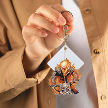 Load image into Gallery viewer, Diamond Full Drill Diamond Keyring 5PCS DIY Keychain Double Sided (#12)
