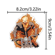 Load image into Gallery viewer, Diamond Full Drill Diamond Keyring 5PCS DIY Keychain Double Sided (#12)
