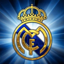 Load image into Gallery viewer, Diamond Painting - Full Round - real madrid football club (30*30CM)
