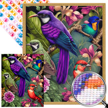 Load image into Gallery viewer, AB Diamond Painting - Full Round - tree parrot (40*50CM)
