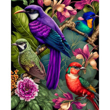 Load image into Gallery viewer, AB Diamond Painting - Full Round - tree parrot (40*50CM)
