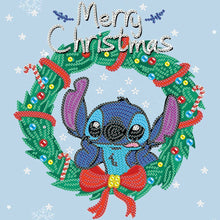 Load image into Gallery viewer, Diamond Painting - Partial Special Shaped - Christmas wreath (30*30CM)
