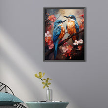 Load image into Gallery viewer, AB Diamond Painting - Full Round - blue bird (30*40CM)
