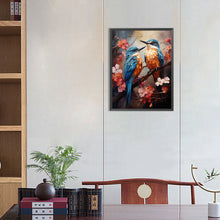 Load image into Gallery viewer, AB Diamond Painting - Full Round - blue bird (30*40CM)
