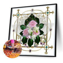 Load image into Gallery viewer, Diamond Painting - Full Round - mandala bouquet (30*30CM)
