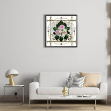 Load image into Gallery viewer, Diamond Painting - Full Round - mandala bouquet (30*30CM)
