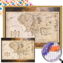 Load image into Gallery viewer, AB Diamond Painting - Full Round - map (40*55CM)
