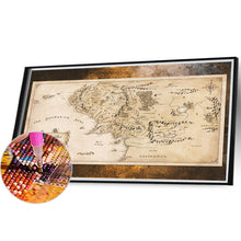 Load image into Gallery viewer, AB Diamond Painting - Full Round - map (40*55CM)
