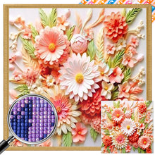 Load image into Gallery viewer, AB Diamond Painting - Full Square - cameo daisy (40*40CM)
