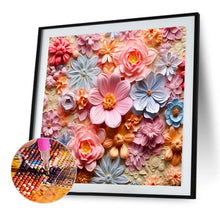 Load image into Gallery viewer, AB Diamond Painting - Full Square - Embossed florets (40*40CM)
