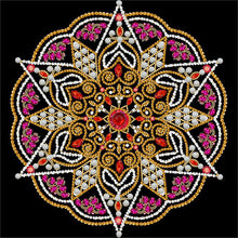 Load image into Gallery viewer, Diamond Painting - Partial Special Shaped - mandala (30*30CM)
