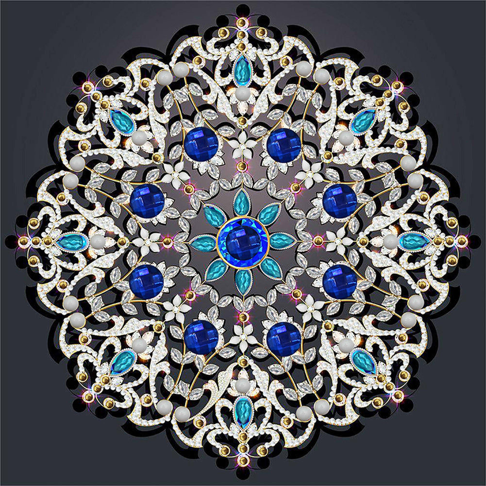 Diamond Painting - Partial Special Shaped - mandala (30*30CM)