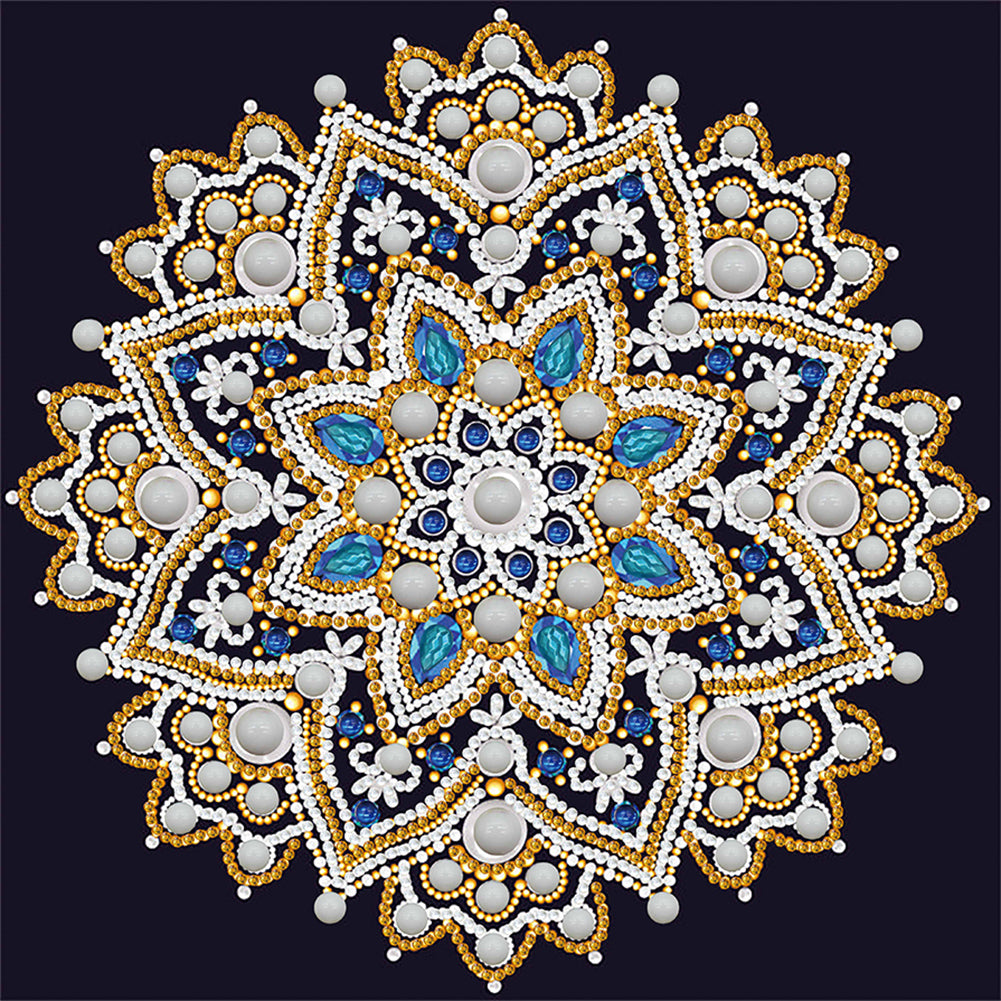 Diamond Painting - Partial Special Shaped - mandala (30*30CM)