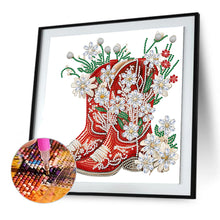 Load image into Gallery viewer, Diamond Painting - Partial Special Shaped - cowboy boots (30*30CM)

