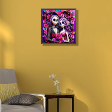Load image into Gallery viewer, Diamond Painting - Full Round - The Nightmare Before Christmas Wedding Reception (40*40CM)
