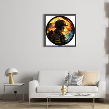 Load image into Gallery viewer, Diamond Painting - Full Round - medallion firefighter (30*30CM)

