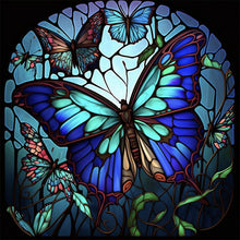 Load image into Gallery viewer, AB Diamond Painting - Full Square - small butterfly (40*40CM)
