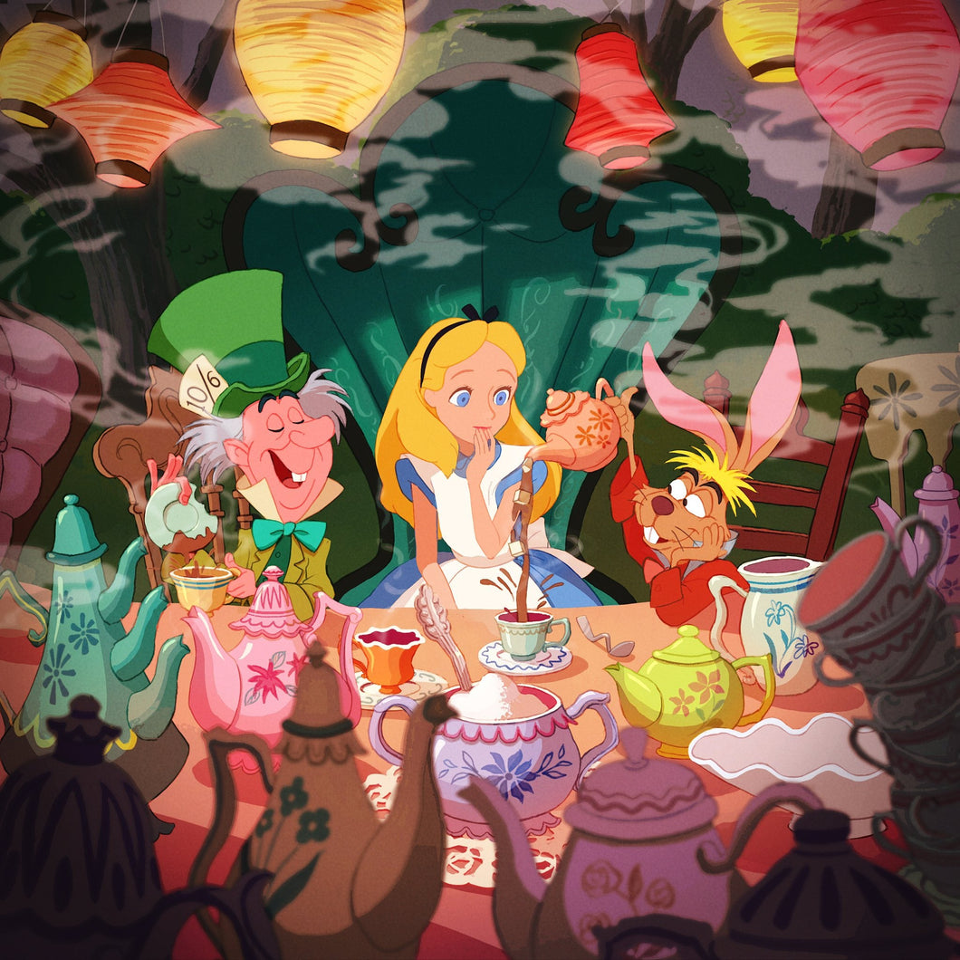 Diamond Painting - Full Round - Disney Alice in Wonderland (40*40CM)