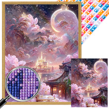 Load image into Gallery viewer, AB Diamond Painting - Full Square - fantasy castle (30*40CM)
