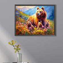 Load image into Gallery viewer, AB Diamond Painting - Full Square - Mother Bear and Baby Bear (40*30CM)
