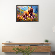 Load image into Gallery viewer, AB Diamond Painting - Full Square - Mother Bear and Baby Bear (40*30CM)
