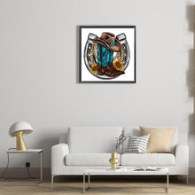 Load image into Gallery viewer, Diamond Painting - Full Round - western cowboy boot hat (30*30CM)
